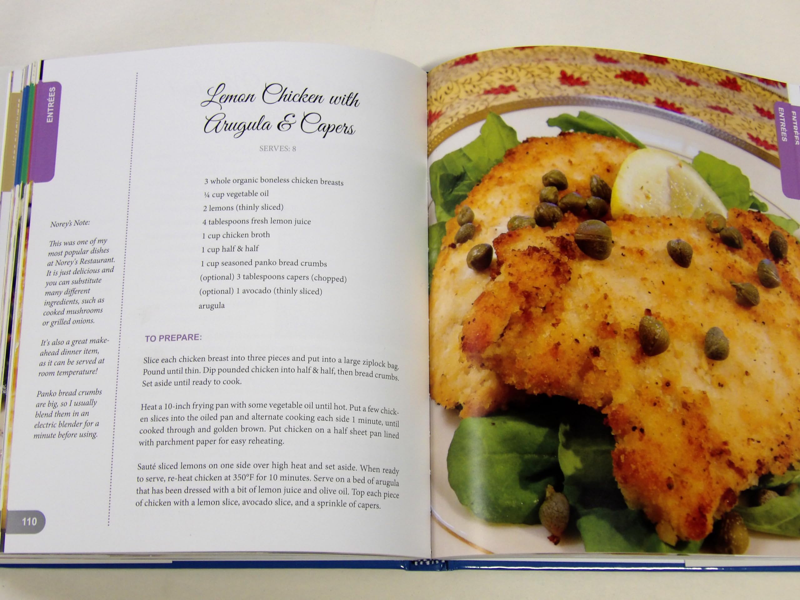 Inside Norey’s Kitchen – 207-Page Home-Style Cookbook by Norey Cullen | Recipes from Newport’s Black Pearl Co-Owner