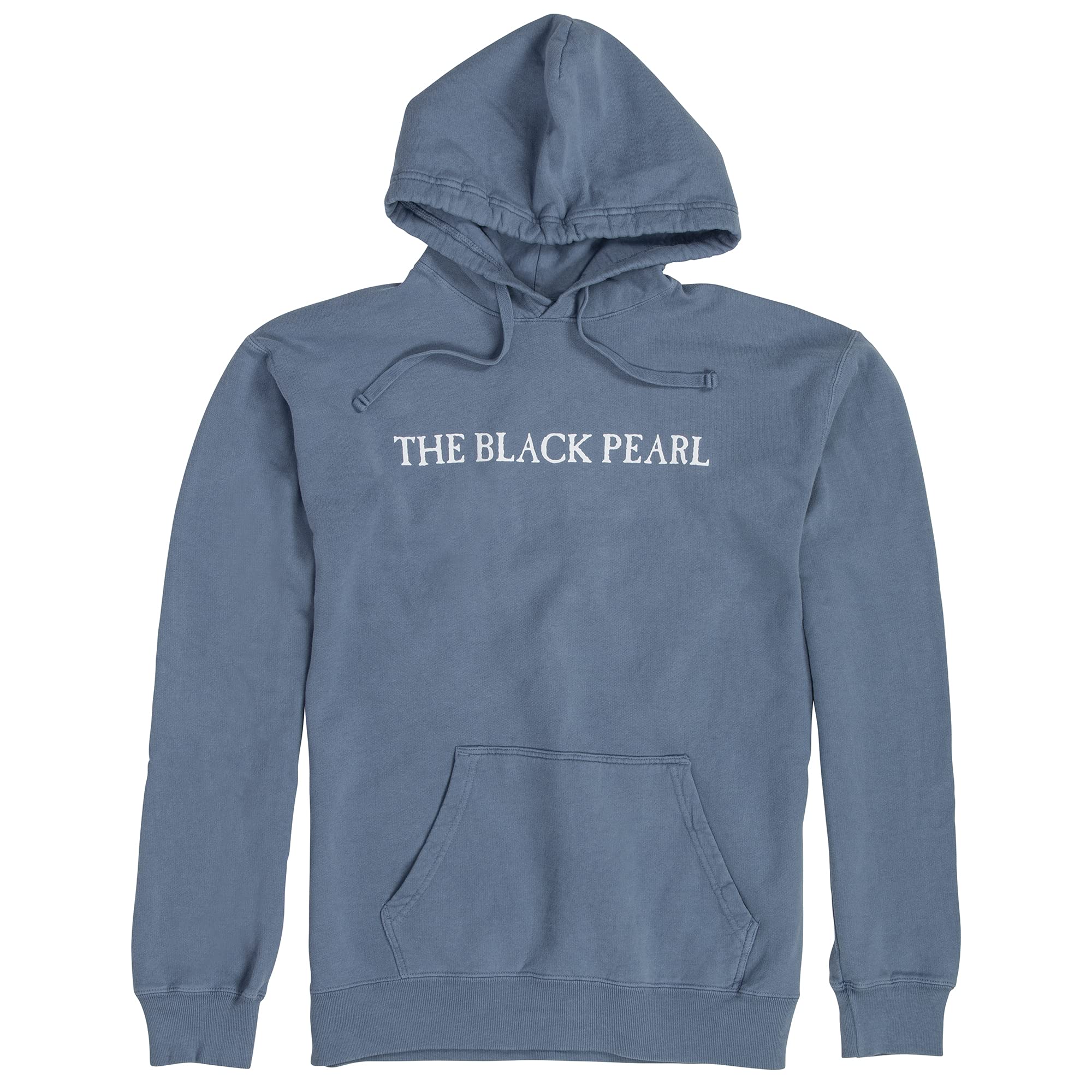 The Black Pearl Hoodie Sweatshirt | 100% Cotton Unisex Pullover with Drawstring Hood | Soft, Warm, Stylish | Tall Ship Logo | Winter Wear