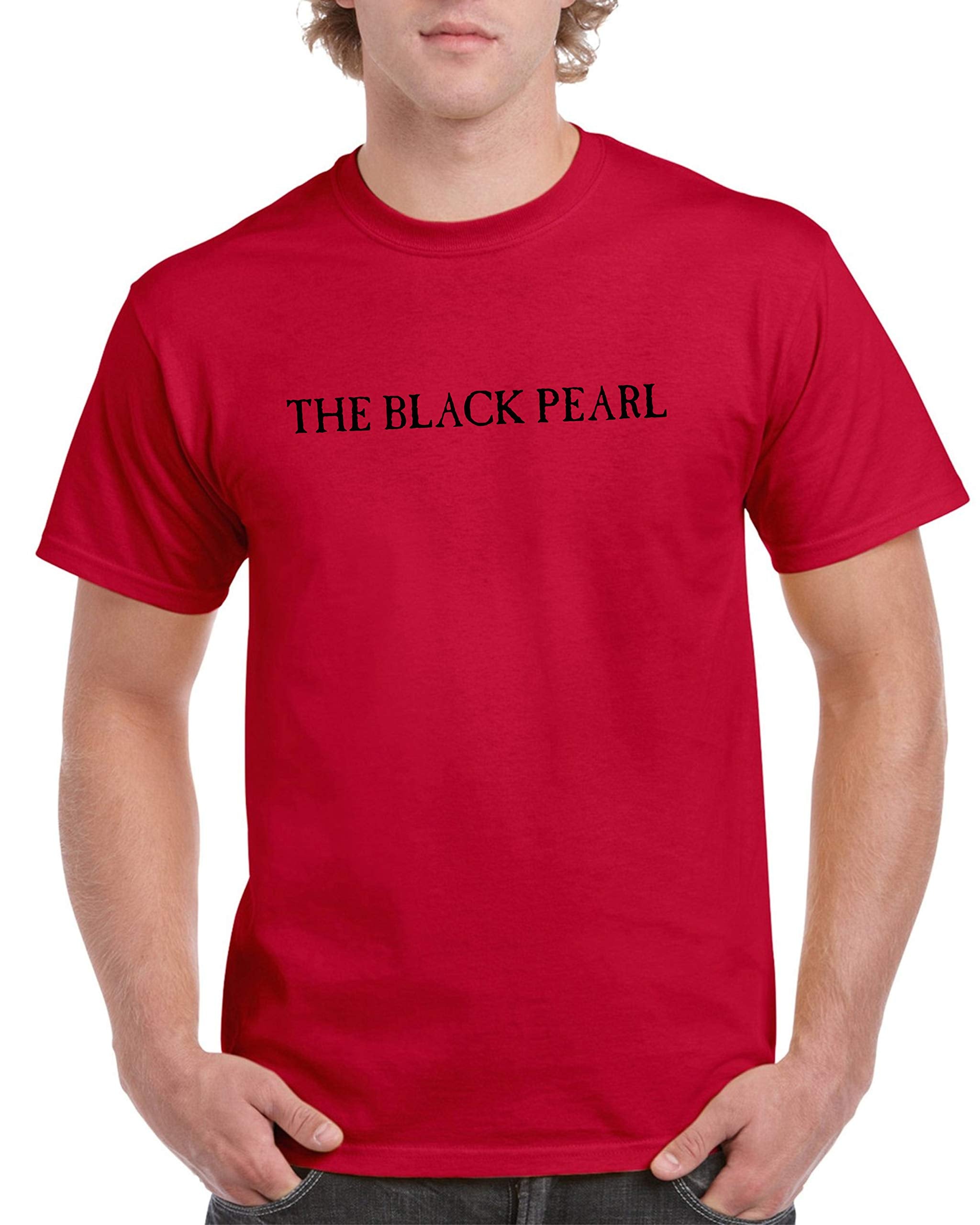 The Black Pearl T-Shirt Newport RI | 100% Cotton Men's & Women's Crew Tee Shirt | Tall Ship Logo Unisex