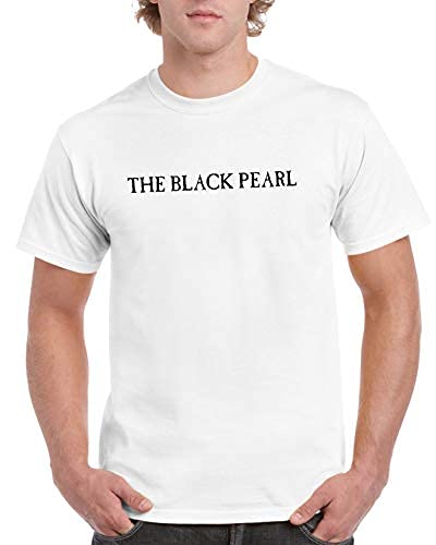 The Black Pearl T-Shirt Newport RI | 100% Cotton Men's & Women's Crew Tee Shirt | Tall Ship Logo Unisex