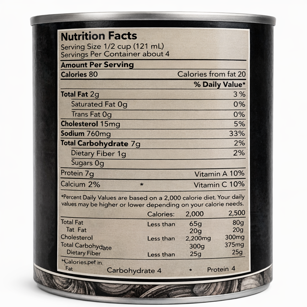 The Black Pearl New England Clam Chowder | Authentic Condensed Soup Recipe from Newport Rhode Island | 15oz Cans (Pack of 12)
