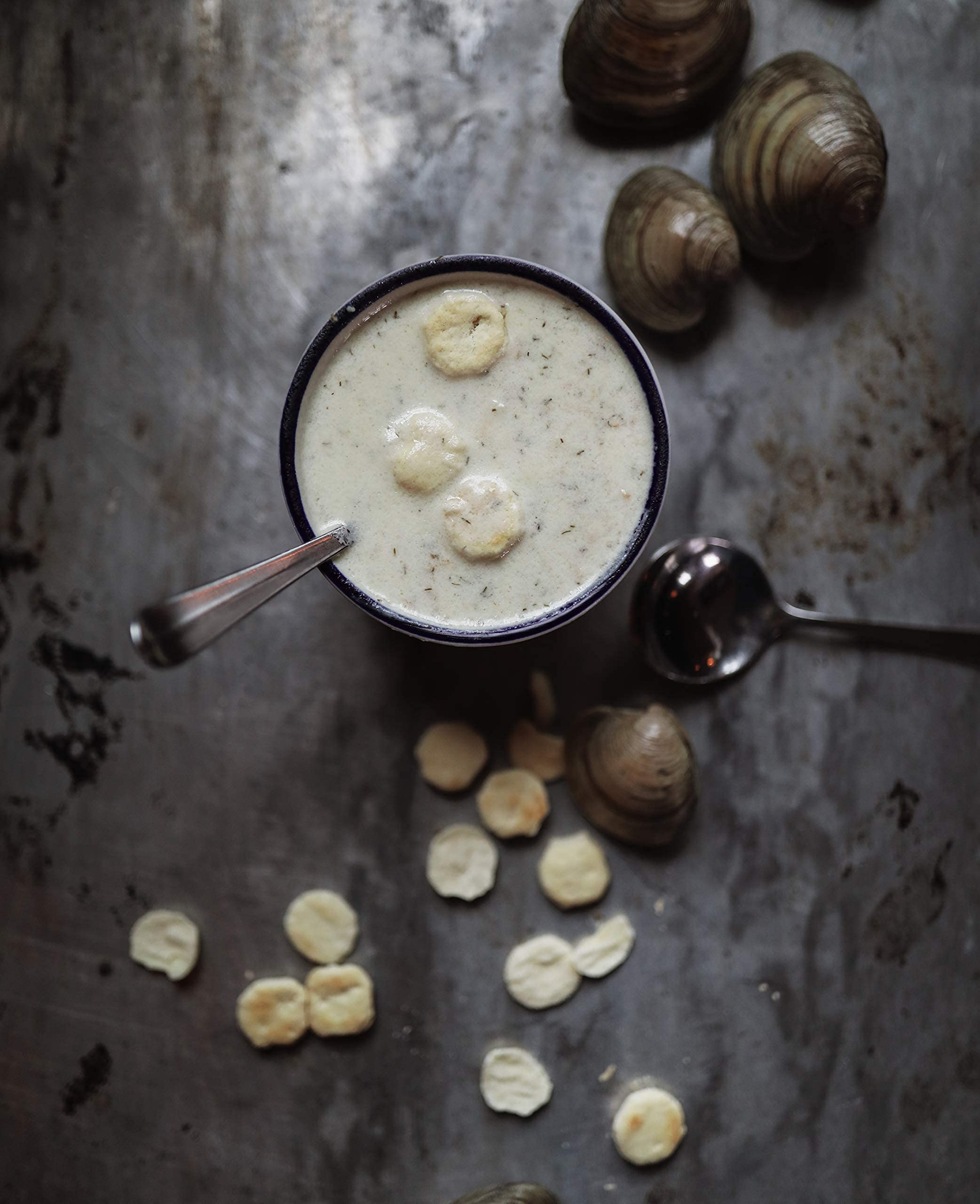 The Black Pearl Clam Chowder – Famous New England Condensed Soup, 51 oz (6 Pack) - Authentic Newport, Rhode Island Recipe