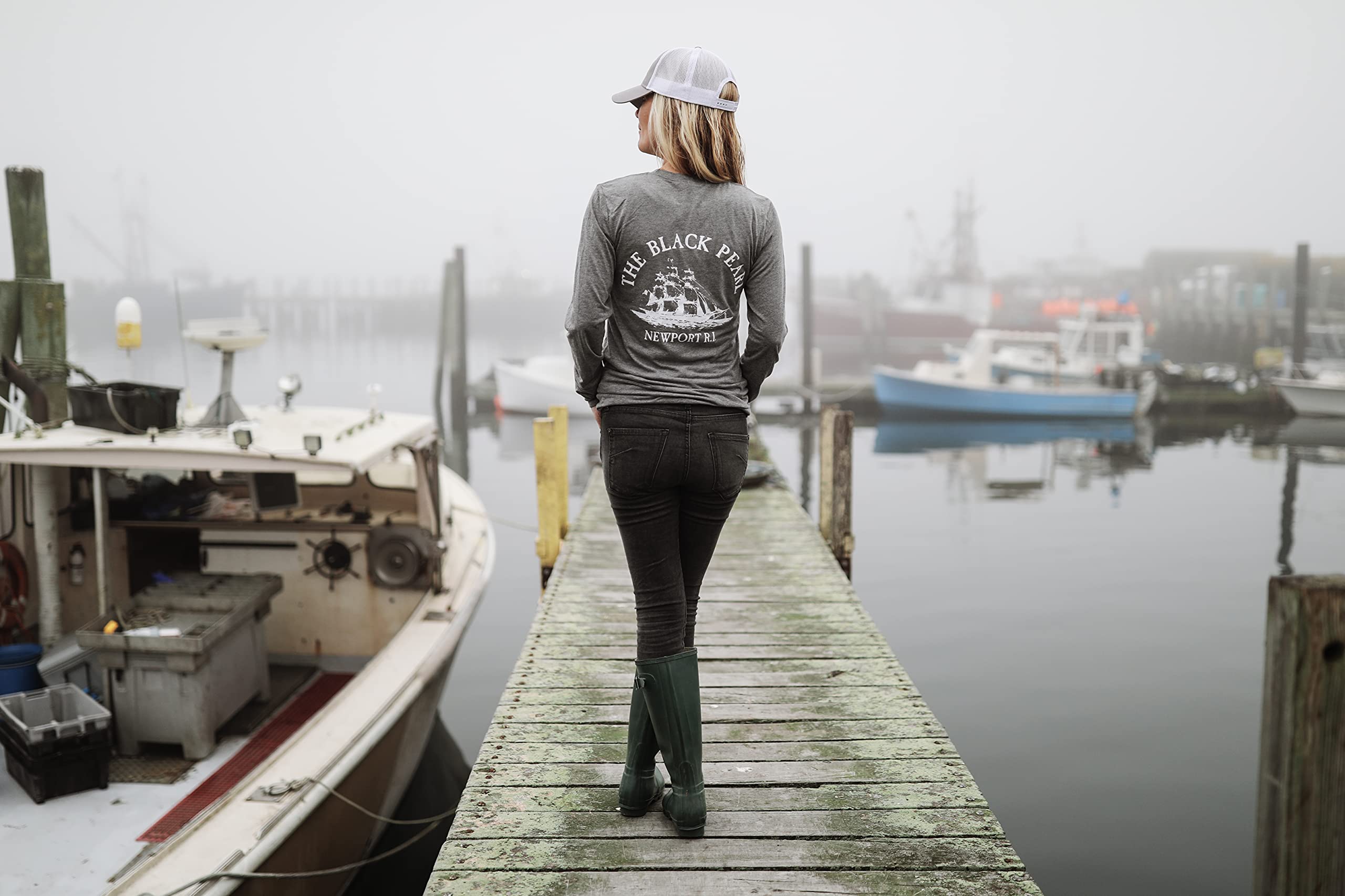 The Black Pearl Adjustable Unisex Cap | Tall Ship Logo Polyester Cotton Cap, Breathable, Stylish, Multi-Color Design