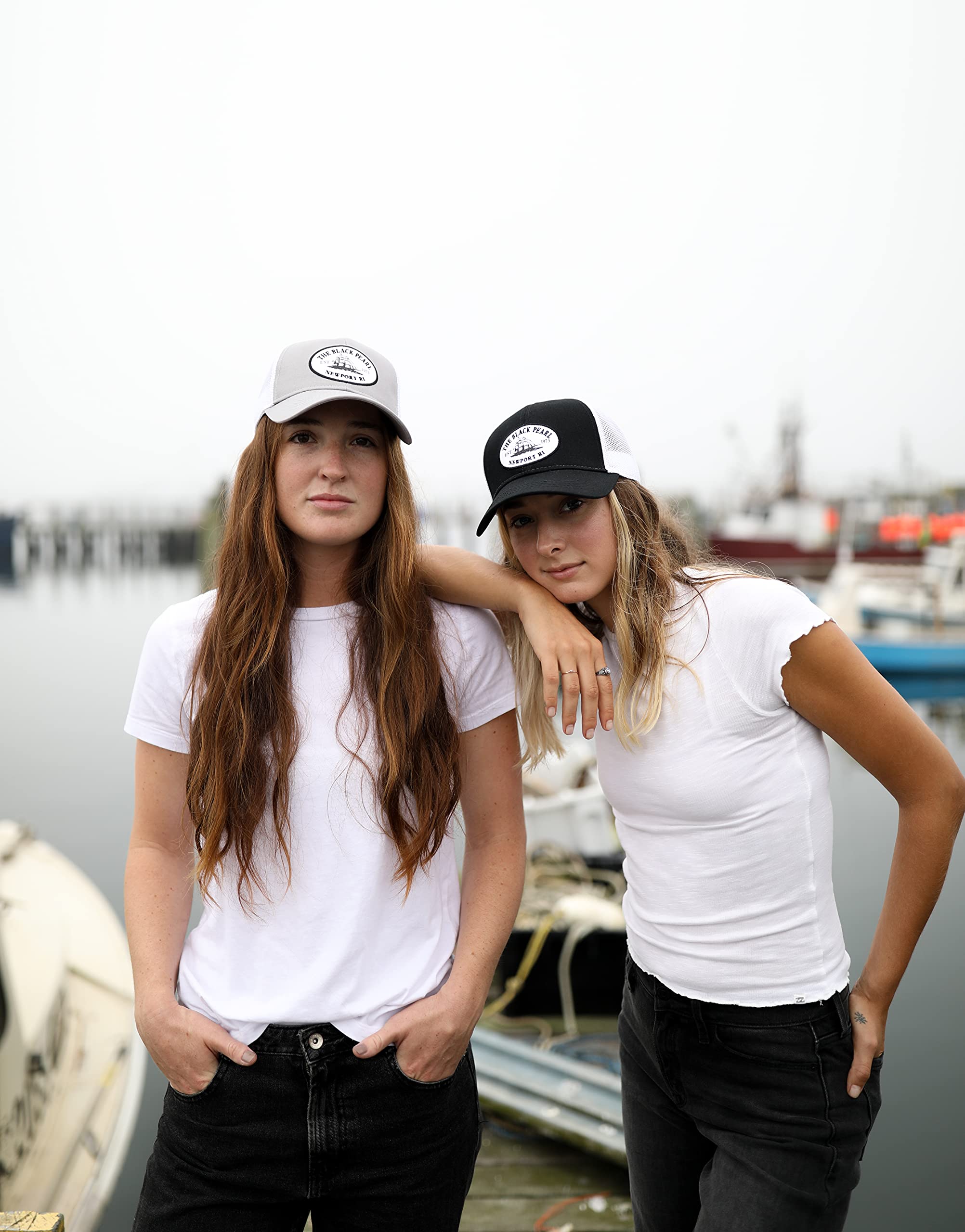 The Black Pearl Adjustable Unisex Cap | Tall Ship Logo Polyester Cotton Cap, Breathable, Stylish, Multi-Color Design