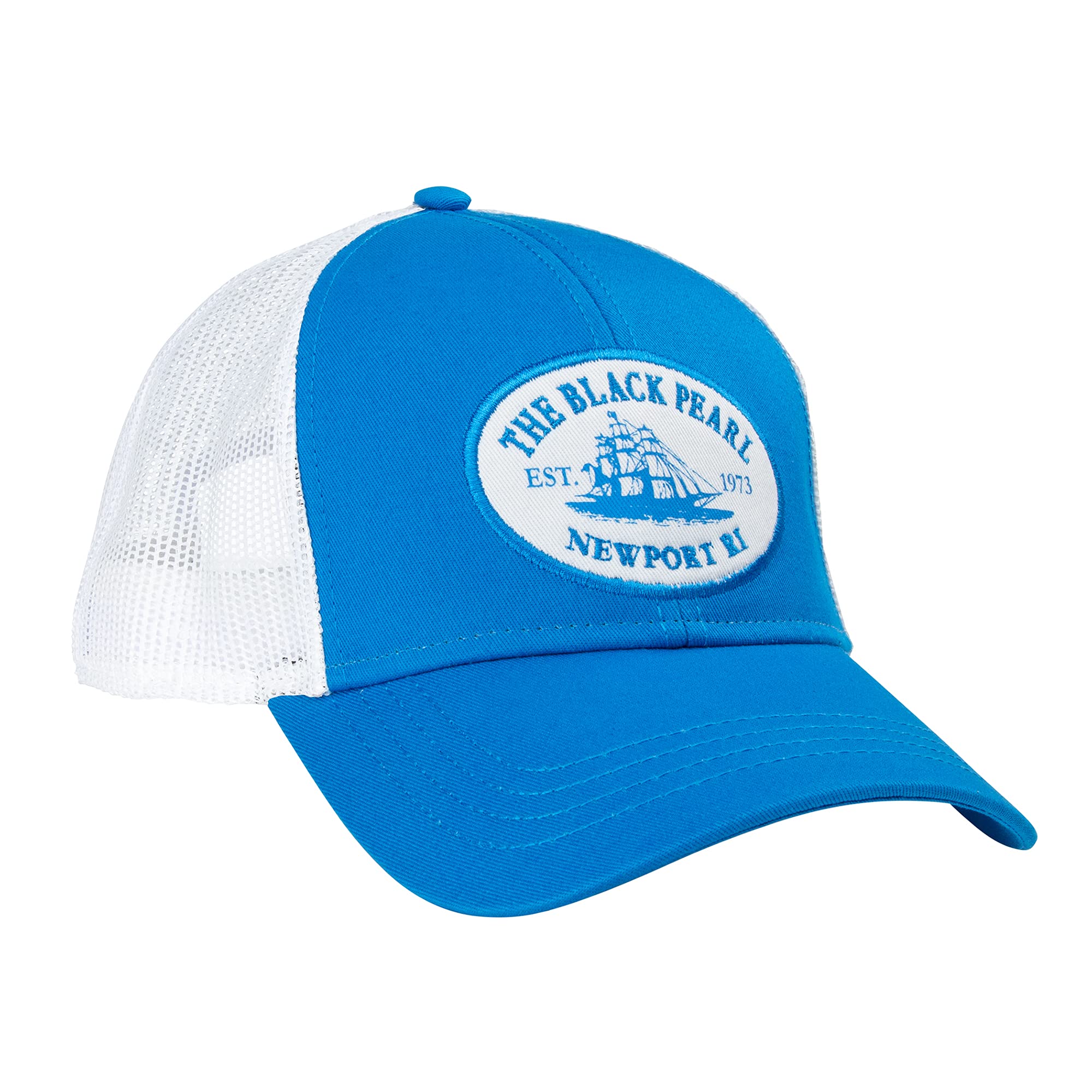 The Black Pearl Adjustable Unisex Cap | Tall Ship Logo Polyester Cotton Cap, Breathable, Stylish, Multi-Color Design