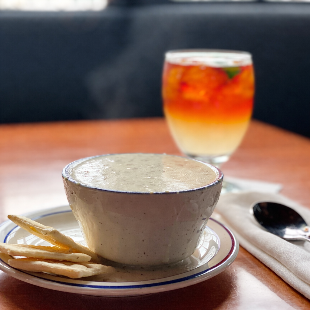 The Black Pearl Clam Chowder – Famous New England Condensed Soup, 51 oz (6 Pack) - Authentic Newport, Rhode Island Recipe
