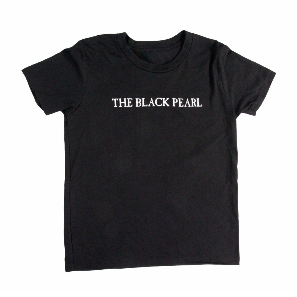 The Black Pearl T-Shirt Newport RI | 100% Cotton Men's & Women's Crew Tee Shirt | Tall Ship Logo Unisex