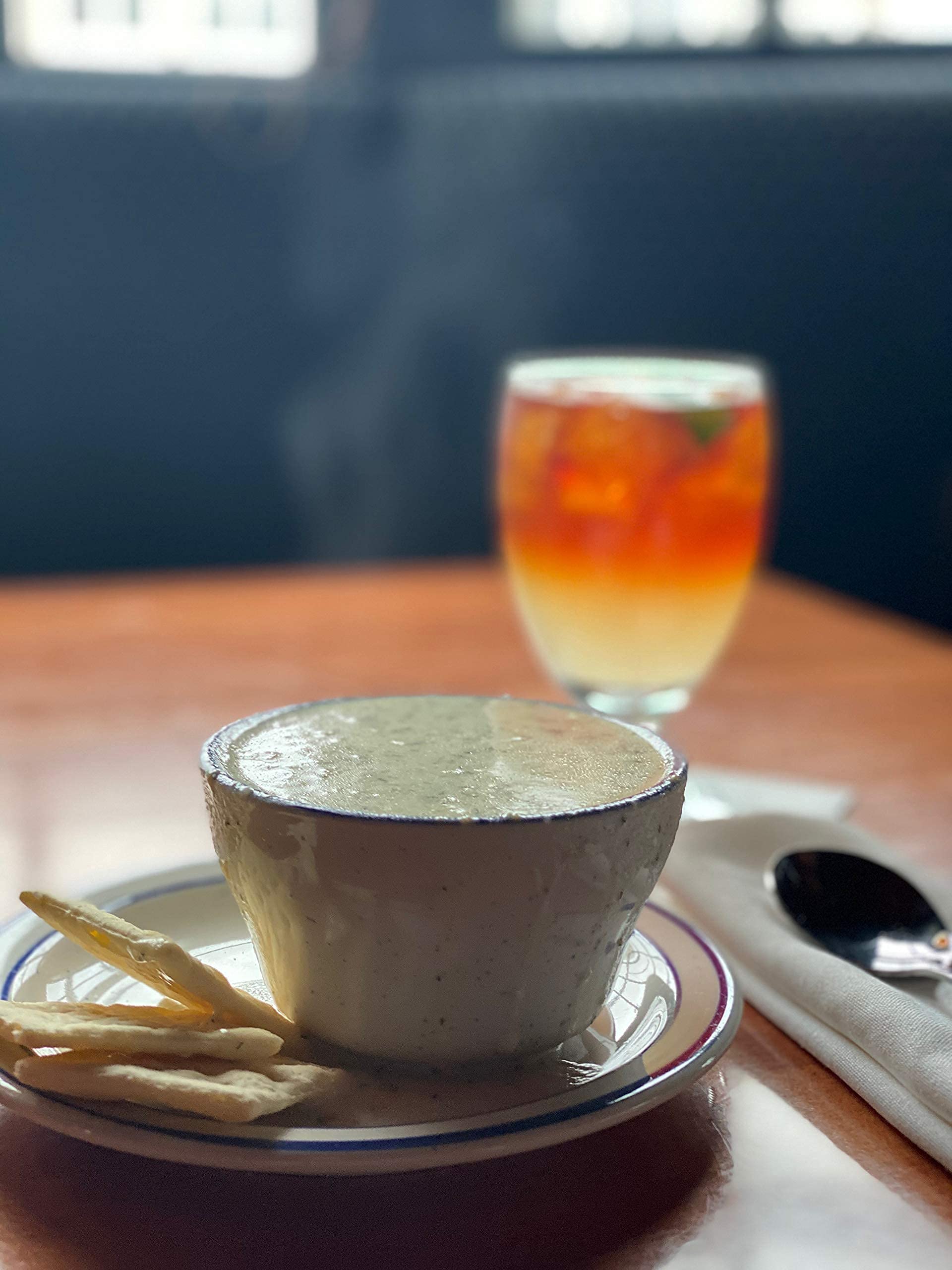The Black Pearl Clam Chowder – Famous New England Condensed Soup, 51 oz (6 Pack) - Authentic Newport, Rhode Island Recipe