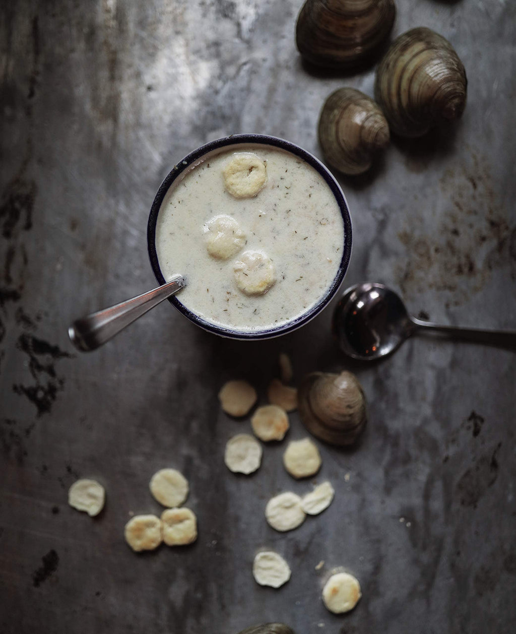 The Black Pearl Clam Chowder – New England Famous Condensed Soup, 51 oz Cans | All Natural Ingredients | Same Recipe Served at The Black Pearl Restaurant (Pack of 3)